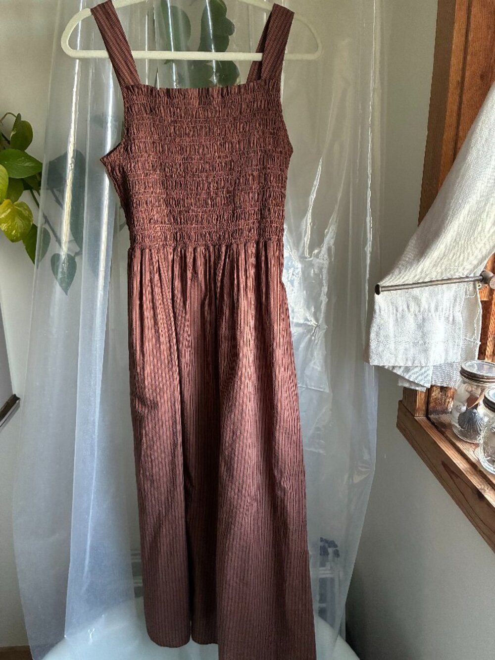 SMALL Everlane Gauze Smock Dress